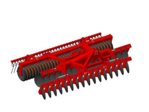 Дисковая почвообрабатывающая навесная машина ДМ-4